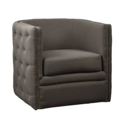 Milton Swivel Chair Gray -Furniture Haven Shop GUEST c6d8f643 08dc 468f 8356 7d1d59adb252
