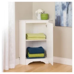 Elite Corner Storage Cabinet - White - Prepac -Furniture Haven Shop GUEST c7331665 0518 4bf9 9da1 635c8ec463f8