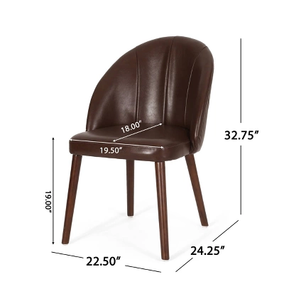 2pk Cullimore Contemporary Channel Stitch Dining Chairs - Christopher Knight Home 10 2pk Cullimore Contemporary Channel Stitch Dining Chairs - Christopher Knight Home - Image 10