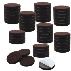 Unique Bargains Round Self-Stick Non-Slip Anti-Scratch Floor Protector Furniture Felt Pads Dark Brown 50 Pcs 5 Unique Bargains Round Self-Stick Non-Slip Anti-Scratch Floor Protector Furniture Felt Pads Dark Brown 50 Pcs -Furniture Haven Shop GUEST c9b4bbe0 4d89 4b22 bc26 8f77e33f042b