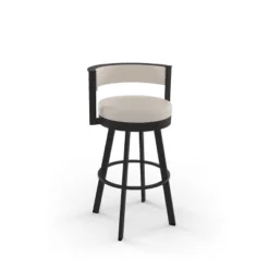 26" Browser Swivel Counter Height Barstool With Upholstered Seat - Amisco 19 26" Browser Swivel Counter Height Barstool With Upholstered Seat - Amisco -Furniture Haven Shop GUEST ca3740e4 aca9 4a51 bb61 61b94945a5f3