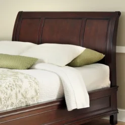 Lafayette Sleigh Headboard Cherry (King) - Home Styles -Furniture Haven Shop GUEST ca4dfeb7 7a53 414f a5f8 5e680a8037a5