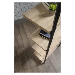 59.331" North Avenue Bookshelf Charter Oak - Sauder -Furniture Haven Shop GUEST cbffe641 66ab 4cb5 b588 0f3b8e0f9ac7