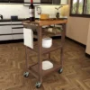 Belden Rolling Kitchen Cart - Steve Silver