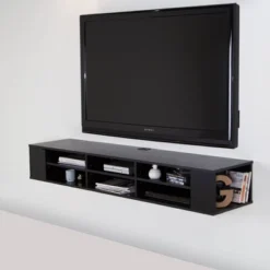 66" City Life Wide Wall Mounted Console - South Shore -Furniture Haven Shop GUEST cc532529 4e47 458c 8f8b fe04ff380a3d