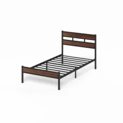 Roman Bamboo And Metal Platform Bed Frame Brown - Zinus 16 Roman Bamboo And Metal Platform Bed Frame Brown - Zinus -Furniture Haven Shop GUEST cd36ecbf 36bf 4c30 83f4 0ccbcf2cb566