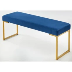 Daveeda Velvet Bench - Buylateral -Furniture Haven Shop GUEST cddf05b0 ad56 4511 ab8b ddd55688a635