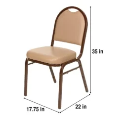 2pk Premium Vinyl Upholstered Stack Chair - Hampden Furnishings -Furniture Haven Shop GUEST d0c8669e 266e 497d 95e5 68c096e38e1e