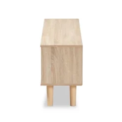 Mallory Two-Toned Oak Wood TV Stand For TVs Up To 55" Oak/Gray - Baxton Studio 8 Mallory Two-Toned Oak Wood TV Stand For TVs Up To 55" Oak/Gray - Baxton Studio -Furniture Haven Shop GUEST d325f8a4 d060 43ba 93e8 1b2d5c42cb10