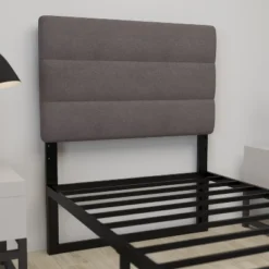 Merrick Lane Headboard With Tufted Upholstery And Powder Coated Metal Frame 13 Merrick Lane Headboard With Tufted Upholstery And Powder Coated Metal Frame -Furniture Haven Shop GUEST d373dbe1 3cd2 4e68 9204 a7e469879fb7