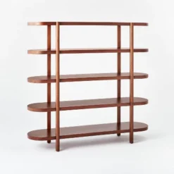 57" Portola Hills 5 Shelf Horizontal Bookcase - Threshold™ Designed With Studio McGee -Furniture Haven Shop GUEST d4e4de44 a36f 4f1c a7dc 6f48b9fe8187