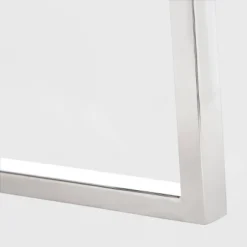 Lionel Wood And Stainless Steel Metal Bench Dark Walnut Brown - Finch -Furniture Haven Shop GUEST d4fe95f3 3441 4bd0 8f8b c0397bd574a5