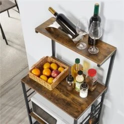 Yaheetech 50.5"H Kitchen Baker's Rack With Side Hooks -Furniture Haven Shop GUEST d54c74f4 849b 467c bf81 def3573bd279