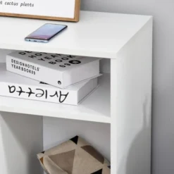 HOMCOM Printer Stand Home Office Mobile Cabinet Organizer Desktop With Caster Wheels, 2 Locking Breaks And Drawer -Furniture Haven Shop GUEST d5ad98b5 b06b 455e 9070 215afd885388