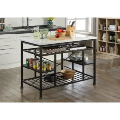 Lanzo Kitchen Island - Acme Furniture -Furniture Haven Shop GUEST d624bb58 3fd3 4023 9009 9aea33828435