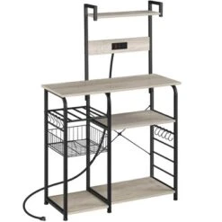 Yaheetech 4-Tier 55" Kitchen Baker's Rack With Power Outlet -Furniture Haven Shop GUEST d695c0ac d2f5 4720 82c4 59d43b2568d3