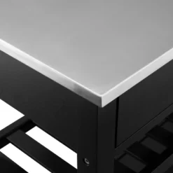 Chloe Stainless Steel Top Kitchen Island Cart - Crosley -Furniture Haven Shop GUEST d6ce556e c17a 4641 824c 14eed8c282e7