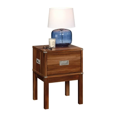 Vista Key Nightstand Blaze Acacia - Sauder 2 Vista Key Nightstand Blaze Acacia - Sauder - Image 2