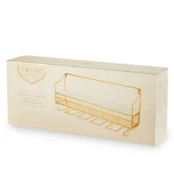 Twine Gold Wall Mounted Wine Rack, Holds 8 Standard Wine Bottles, Wood And Cast Iron, Cork Storage, Holds 5 Wine Glasses, Gold Finish 9 Twine Gold Wall Mounted Wine Rack, Holds 8 Standard Wine Bottles, Wood And Cast Iron, Cork Storage, Holds 5 Wine Glasses, Gold Finish -Furniture Haven Shop GUEST d88689fd ac88 4a3a ada8 f9f7e05d572d