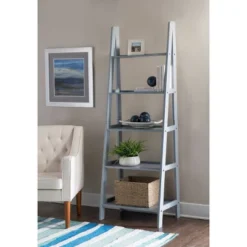 Acadia Ladder Bookshelf - Linon -Furniture Haven Shop GUEST d91c75f9 0880 4672 872a 8e8a14db0e4e