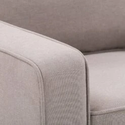 2pc Georgia Fabric Loveseat And Accent Chair Set Taupe - CorLiving -Furniture Haven Shop GUEST d932d7e7 99e1 42ef 8be0 5a14f080f48f