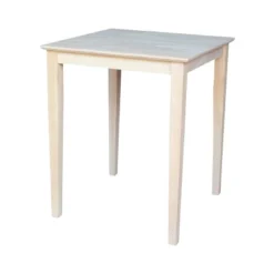 30" Square Solid Wood Tables - International Concepts -Furniture Haven Shop GUEST dd6742b5 102c 4465 a433 9853bce031ed