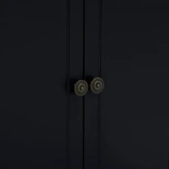 Glam Mirror And Wood Storage Cabinet Black - Olivia & May 22 Glam Mirror And Wood Storage Cabinet Black - Olivia & May -Furniture Haven Shop GUEST dda03989 7308 4d2f be5e 2b0ef639e270