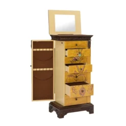 Beatrice Antique Parchment Hand Painted Jewelry Armoire - Powell Company 14 Beatrice Antique Parchment Hand Painted Jewelry Armoire - Powell Company -Furniture Haven Shop GUEST de4bada7 d55a 45f1 b7a8 a428b266a731