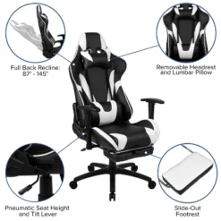 Flash Furniture Gaming Desk And Footrest Reclining Gaming Chair Set With Cup Holder, Headphone Hook, And Monitor/Smartphone Stand 16 Flash Furniture Gaming Desk And Footrest Reclining Gaming Chair Set With Cup Holder, Headphone Hook, And Monitor/Smartphone Stand -Furniture Haven Shop GUEST dedabf6f eb6c 45e4 89f6 b536f0e87407