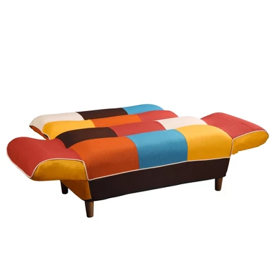 Modern Colorful Sleeper Sofa, Convertible Sofa Bed-ModernLuxe 1 Modern Colorful Sleeper Sofa, Convertible Sofa Bed-ModernLuxe