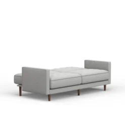 Glenwillow Home 81.5" Mies Upholstered Square Arm Convertible Sleeper Sofa In MCM Vintage Design -Furniture Haven Shop GUEST df22c34f a938 4080 b05a d11b40b80398