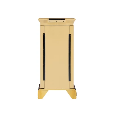 Beatrice Antique Parchment Hand Painted Jewelry Armoire - Powell Company 7 Beatrice Antique Parchment Hand Painted Jewelry Armoire - Powell Company - Image 7