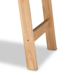 Nahla Rustic Wood Accent Bench Black/Oak Brown - Baxton Studio -Furniture Haven Shop GUEST e1607330 8b79 475a 8042 7bd149d069a7