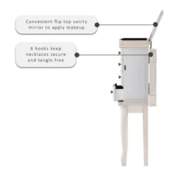 Helene Jewelry Armoire - Powell Company -Furniture Haven Shop GUEST e1991224 e864 4c95 94c3 c97c5898522e