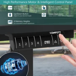 Costway Electric Adjustable Standing Desk Stand Up Workstation W/Control WhiteBlack MapleTeak 19 Costway Electric Adjustable Standing Desk Stand Up Workstation W/Control WhiteBlack MapleTeak -Furniture Haven Shop GUEST e21a9377 717a 4117 988b 7181ecc7a28a