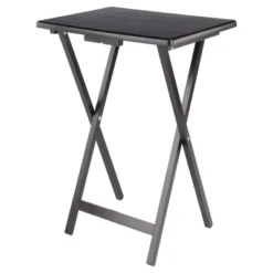 5pc Allen Snack Table Set Coffee - Winsome Wood -Furniture Haven Shop GUEST e221c3e5 c8a4 461c 830e ae7db069f4d3