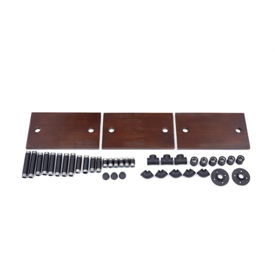 31.1" X 24.2" 3 Tier Industrial Pipe Wall Shelf Brown/Black - Danya B. 3 31.1" X 24.2" 3 Tier Industrial Pipe Wall Shelf Brown/Black - Danya B. - Image 3