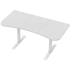 Monoprice Height Adjustable Sit-Stand Riser Table Desk Frame - White With Electric Single Motor, Compatible With Desktops From 39in-63in Wide -Furniture Haven Shop GUEST e2623a68 f3f5 47f8 87af 5e717d102c03