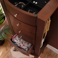 Francesca Jewelry Armoire Merlot Brown - Powell Company 25 Francesca Jewelry Armoire Merlot Brown - Powell Company -Furniture Haven Shop GUEST e4330204 dbf1 448e 8fe9 b29cda1df4c6