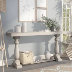 59" Cason Rustic Console Table - HOMES: Inside + Out 11 59" Cason Rustic Console Table - HOMES: Inside + Out -Furniture Haven Shop GUEST e5dc82e6 b867 4abd 9821 ac3776a937f9