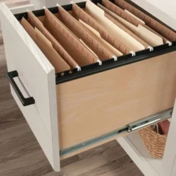 Summit Station 1 Drawer L Shaped Desk Glacier Oak - Sauder -Furniture Haven Shop GUEST e6141fb4 3927 444e af65 0975868e6601