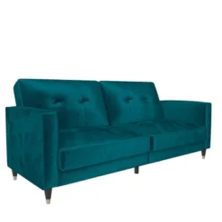 Eliza Pin Tufted Futon - Room & Joy 31 Eliza Pin Tufted Futon - Room & Joy -Furniture Haven Shop GUEST e76c7a99 d347 4be8 8eab cacb46519732