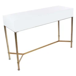 Metal And Wood Rectangular Console Table Olivia & May 10 Metal And Wood Rectangular Console Table Olivia & May -Furniture Haven Shop GUEST e84b684e b76d 4a14 ba05 32054dc3fe83