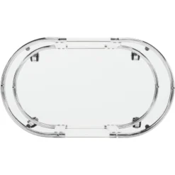 Lennon Acrylic Bar Trolley - Chrome - Safavieh -Furniture Haven Shop GUEST e9d582dd 7f16 4984 bee1 a6f4b045228f