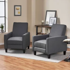 Set Of 2 Darvis Contemporary Recliners - Christopher Knight Home 18 Set Of 2 Darvis Contemporary Recliners - Christopher Knight Home -Furniture Haven Shop GUEST ea5f1b31 3098 4992 ad96 79967dee19f5