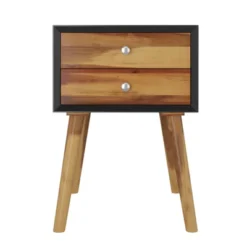 Tangkula Wooden Nightstand With 2 Storage Drawers Accent End Side Table For Bedroom&Living Room 17 Tangkula Wooden Nightstand With 2 Storage Drawers Accent End Side Table For Bedroom&Living Room -Furniture Haven Shop GUEST ebb72f24 a957 4b48 a94e 9df4b5caf38a