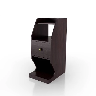 Diehle 3 Open Shelves Nightstand - MiBasics 2 Diehle 3 Open Shelves Nightstand - MiBasics - Image 2