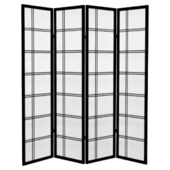 6 Ft. Tall Canvas Double Cross Room Divider 4 Panels - Oriental Furniture 5 6 Ft. Tall Canvas Double Cross Room Divider 4 Panels - Oriental Furniture -Furniture Haven Shop GUEST ec765f85 22cd 41b0 b378 feaf4f05581c