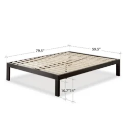 Lorrick Quick Snap® Platform Bed Frame Black - Zinus 12 Lorrick Quick Snap® Platform Bed Frame Black - Zinus -Furniture Haven Shop GUEST ecf109c0 602a 41cc b27a ab1487dab8f8