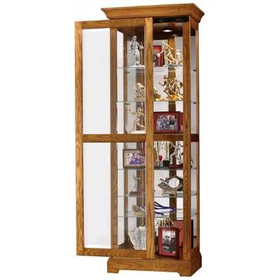 Howard Miller 680471 Howard Miller Moorland Curio Cabinet 680471 Legacy Oak 1 Howard Miller 680471 Howard Miller Moorland Curio Cabinet 680471 Legacy Oak